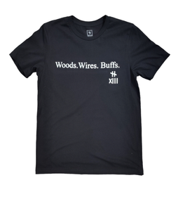 313 WOODS WIRES BUFFS TEE