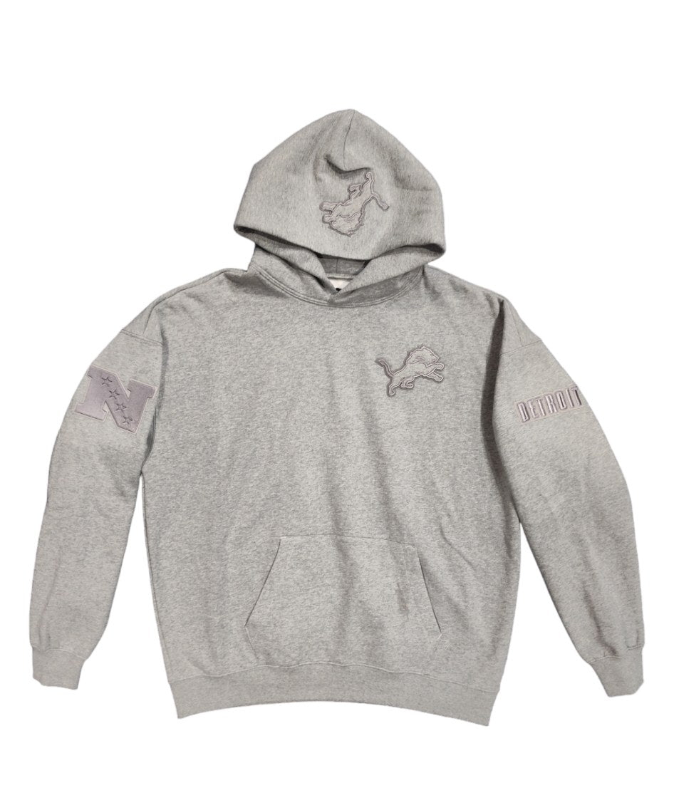 Pro Lions Embroidered Hoodie Gray