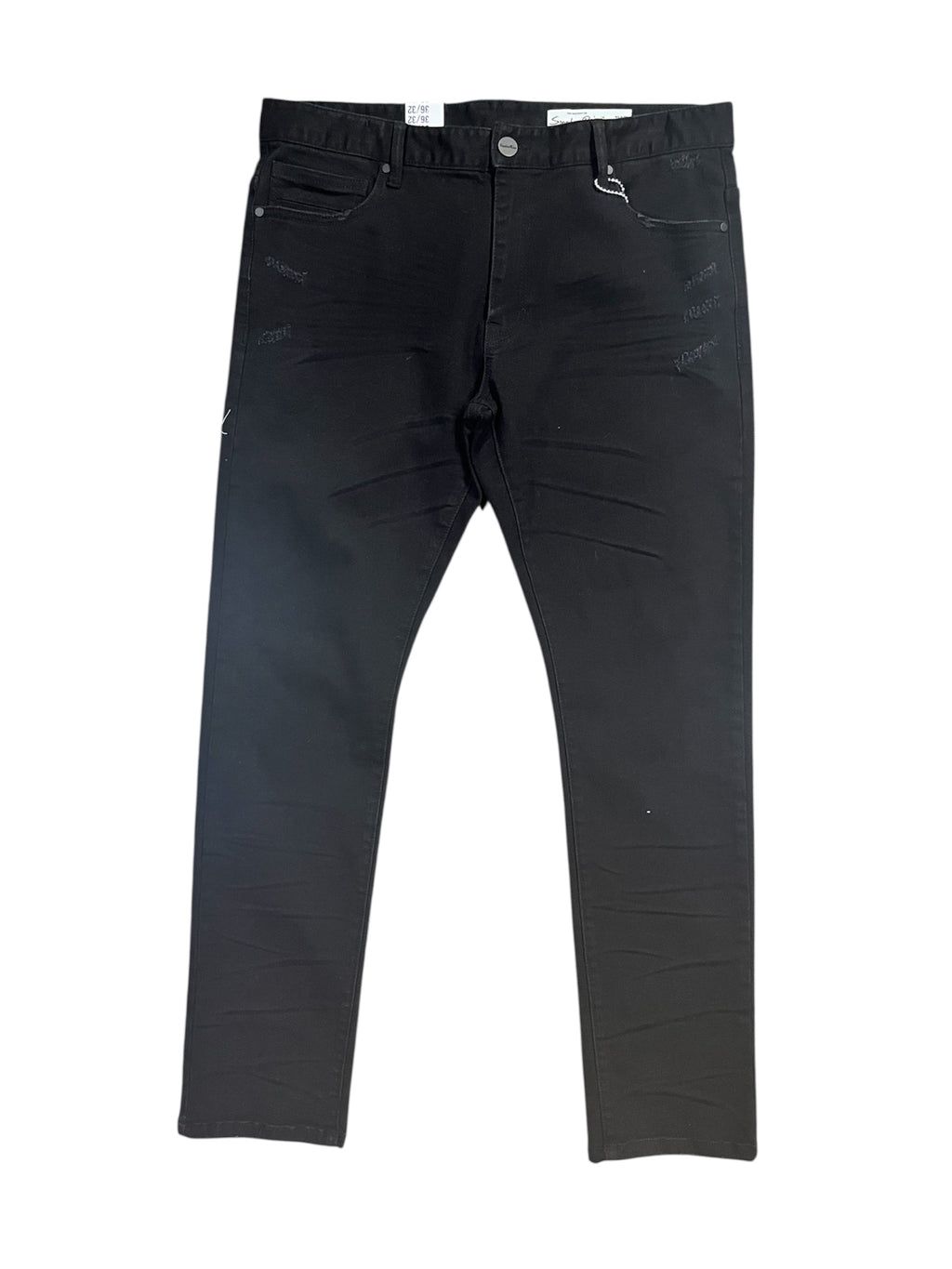 Smoke Rise Jeans Jet Black – Three Thirteen Store