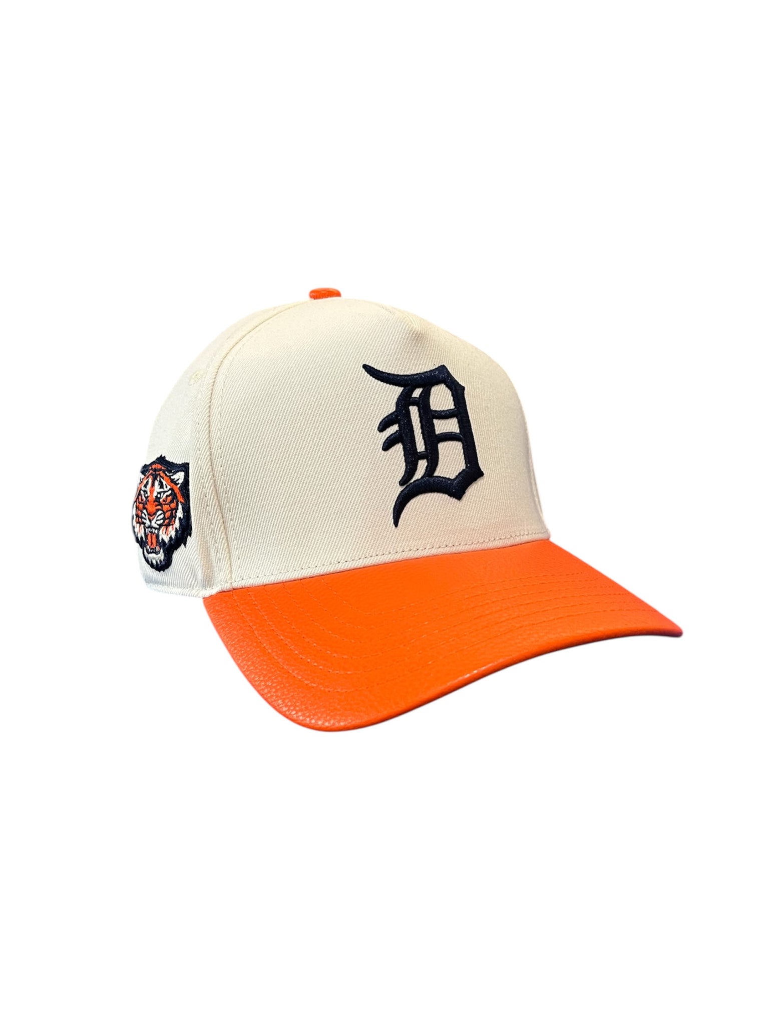 Pro Tigers WHITE OUT PINCH FRONT STRAPBACK