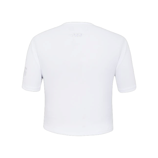 PRO LIONS HOLOGRAM WOMEN'S SINGLE JERSEY BOX CROP TEE