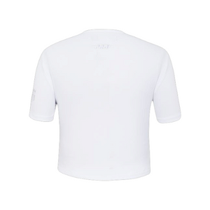 PRO LIONS HOLOGRAM WOMEN'S SINGLE JERSEY BOX CROP TEE