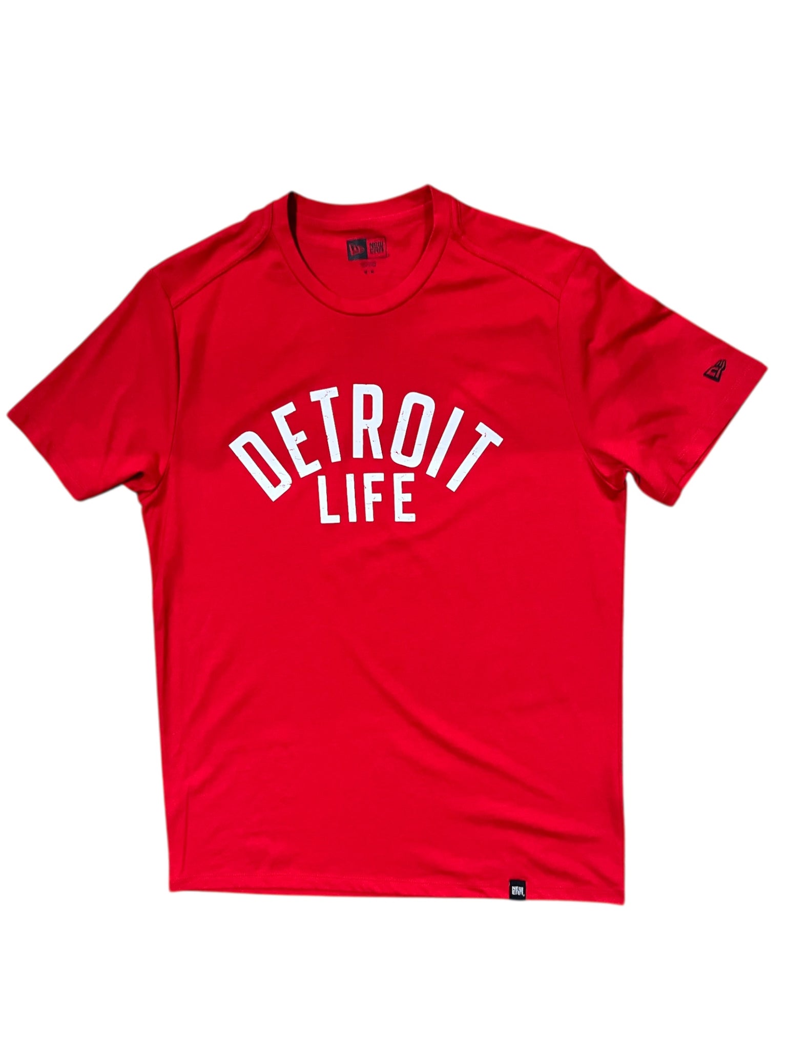New Era Detroit Life Tee Red