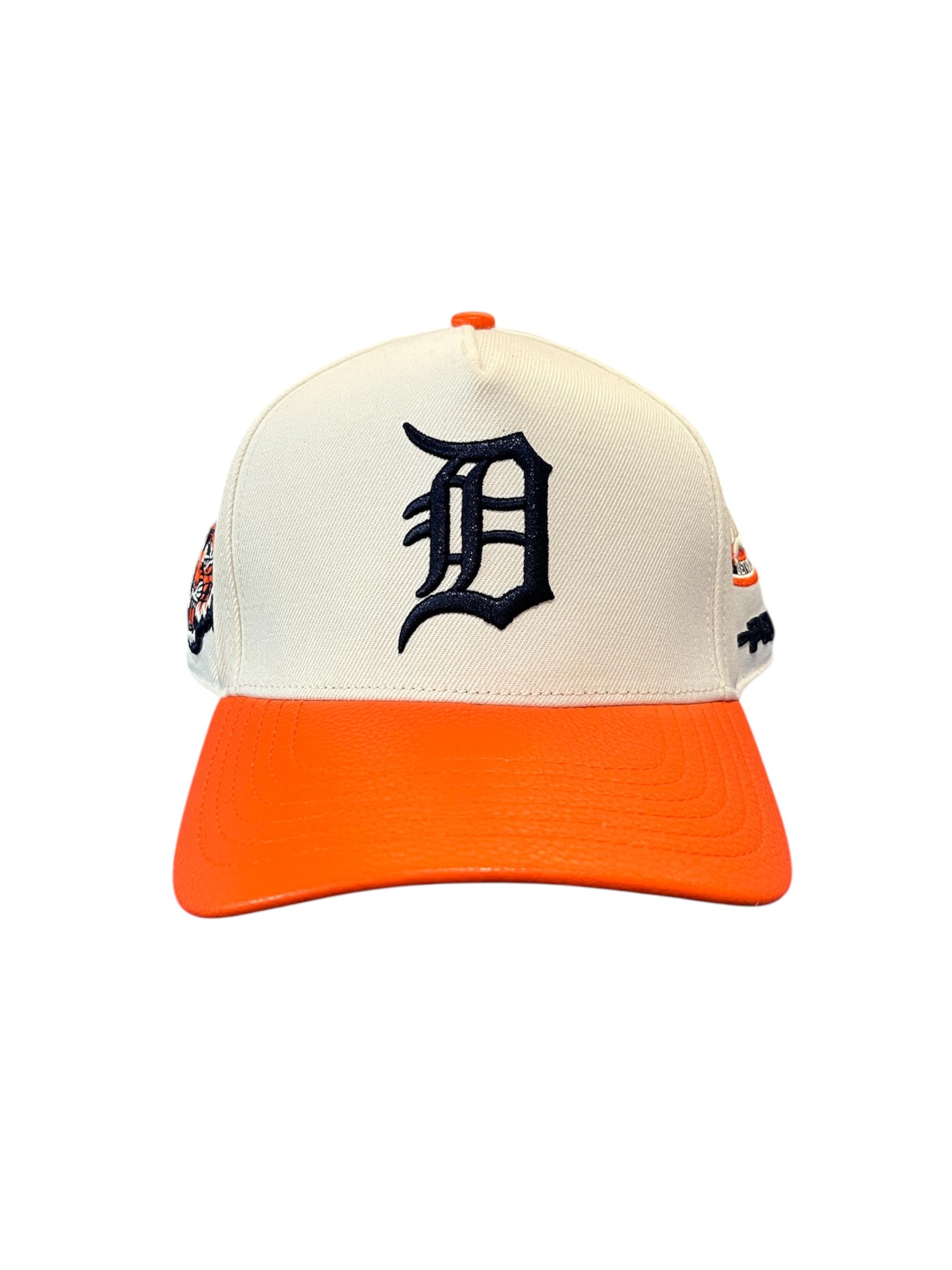 Pro Tigers WHITE OUT PINCH FRONT STRAPBACK