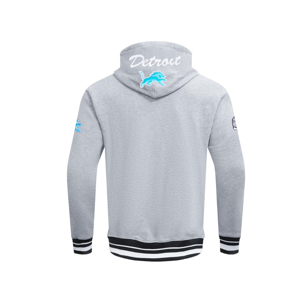 Pro Lions TEAM BADGE Embroidered Hoodie Gray