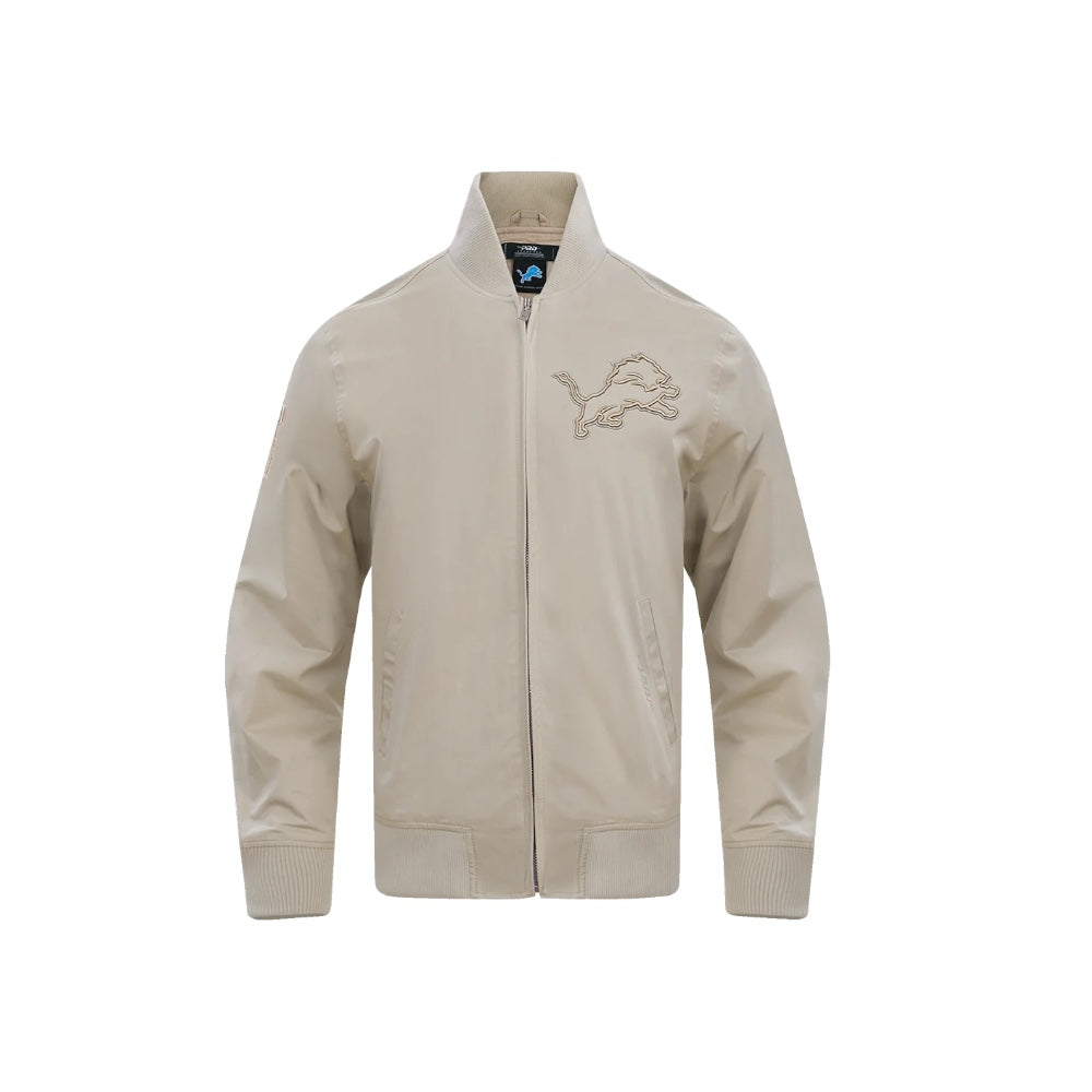Pro Lions Logo Embroidered Jacket TAUPE – Three Thirteen Store