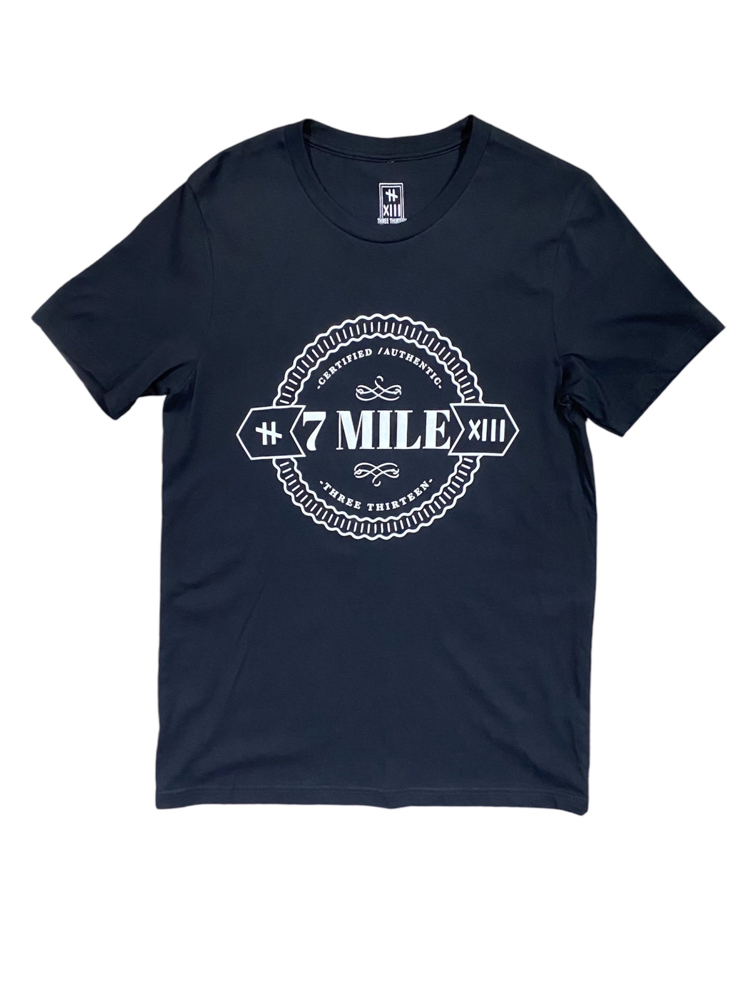 313 7 MILE CREST TEE Black