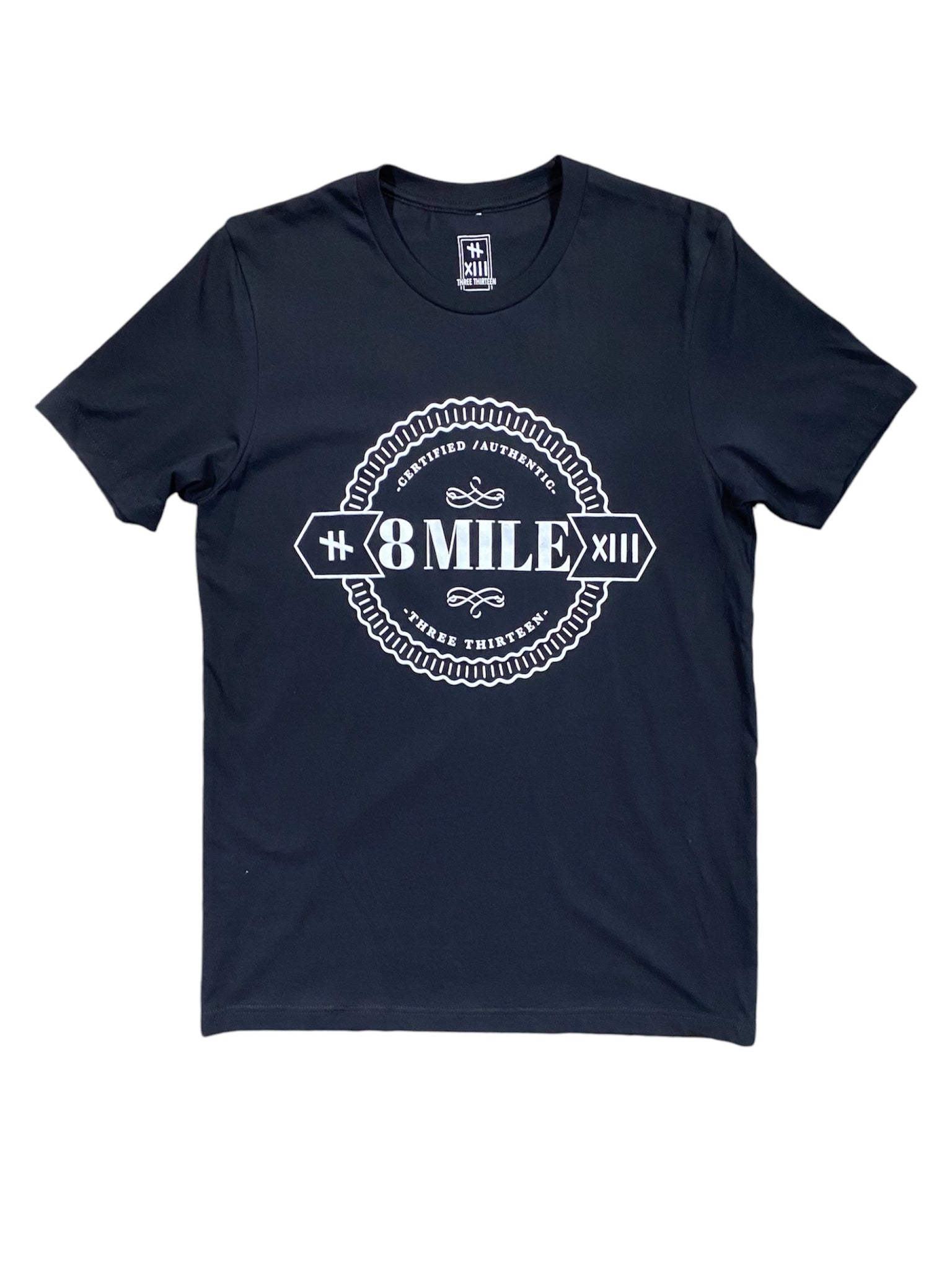 313 8 MILE CREST TEE Black