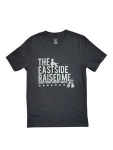 Eastside Raised Me Tee Blk/Wht