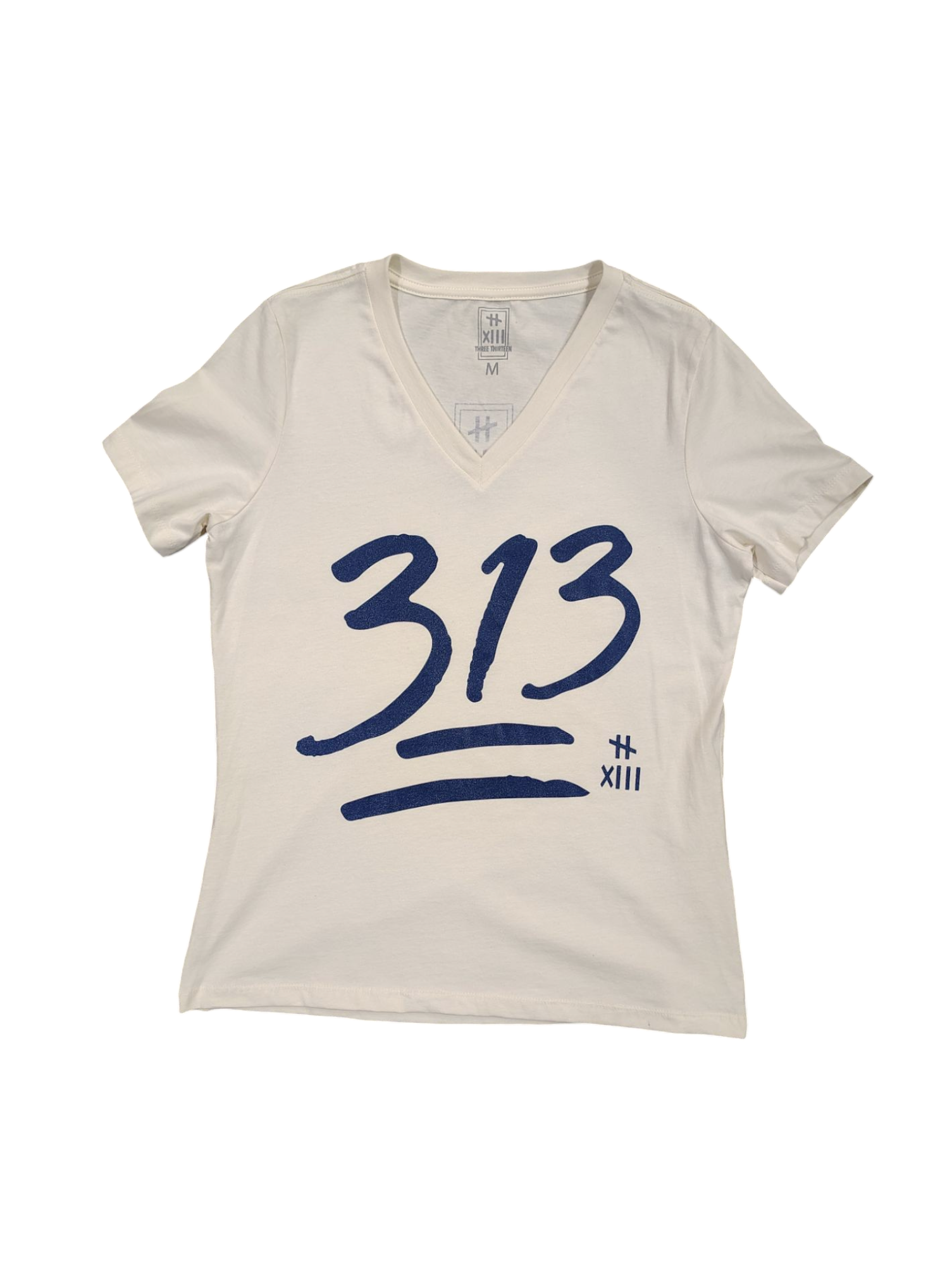 313 WOMENS V-Neck Tee EGGSHELL