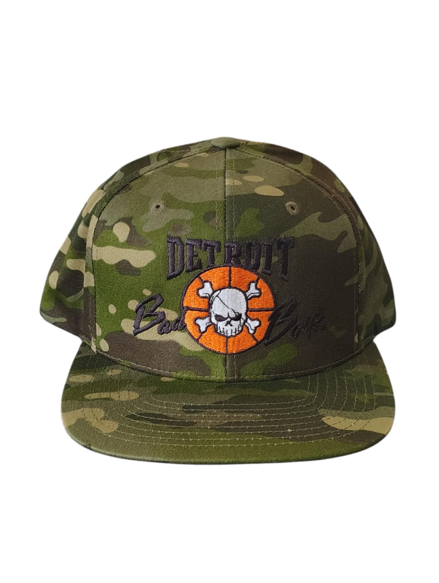 Detroit Bad Boys Camo Snapback