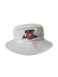 Detroit Bad Boys Bucket Hat White