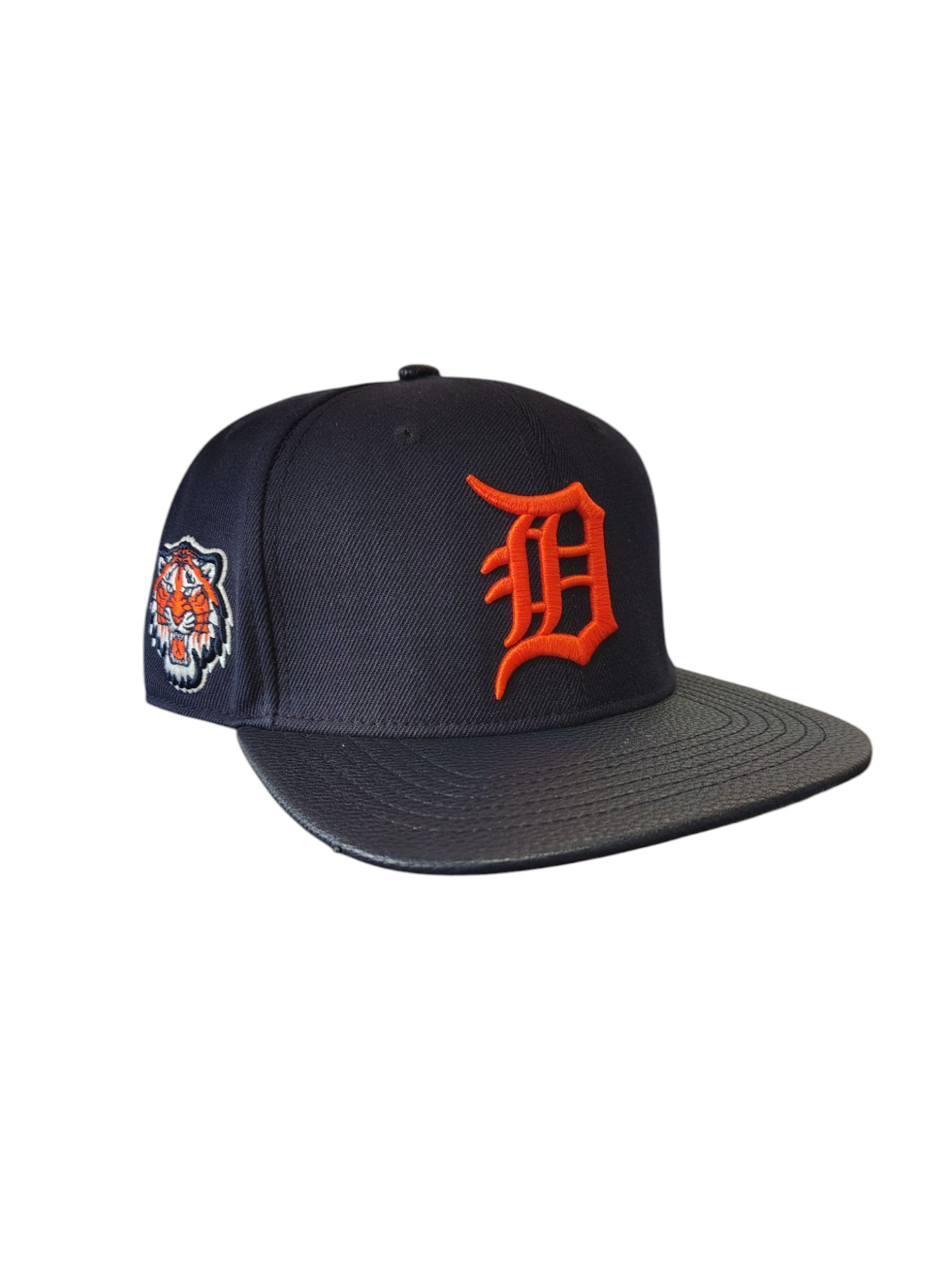 Pro Tigers Old English D Strapback NAVY/ORG
