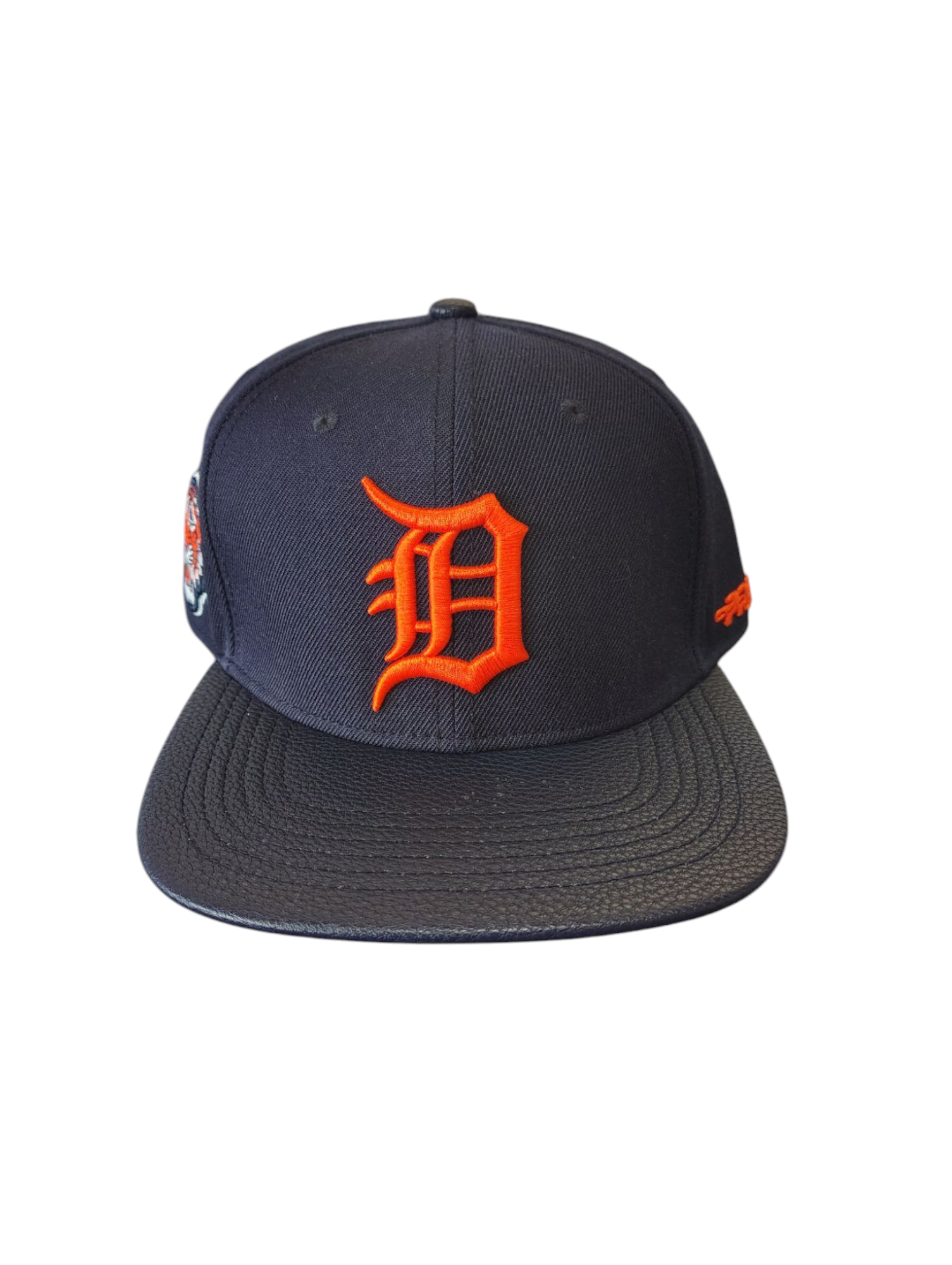 Pro Tigers Old English D Strapback NAVY/ORG