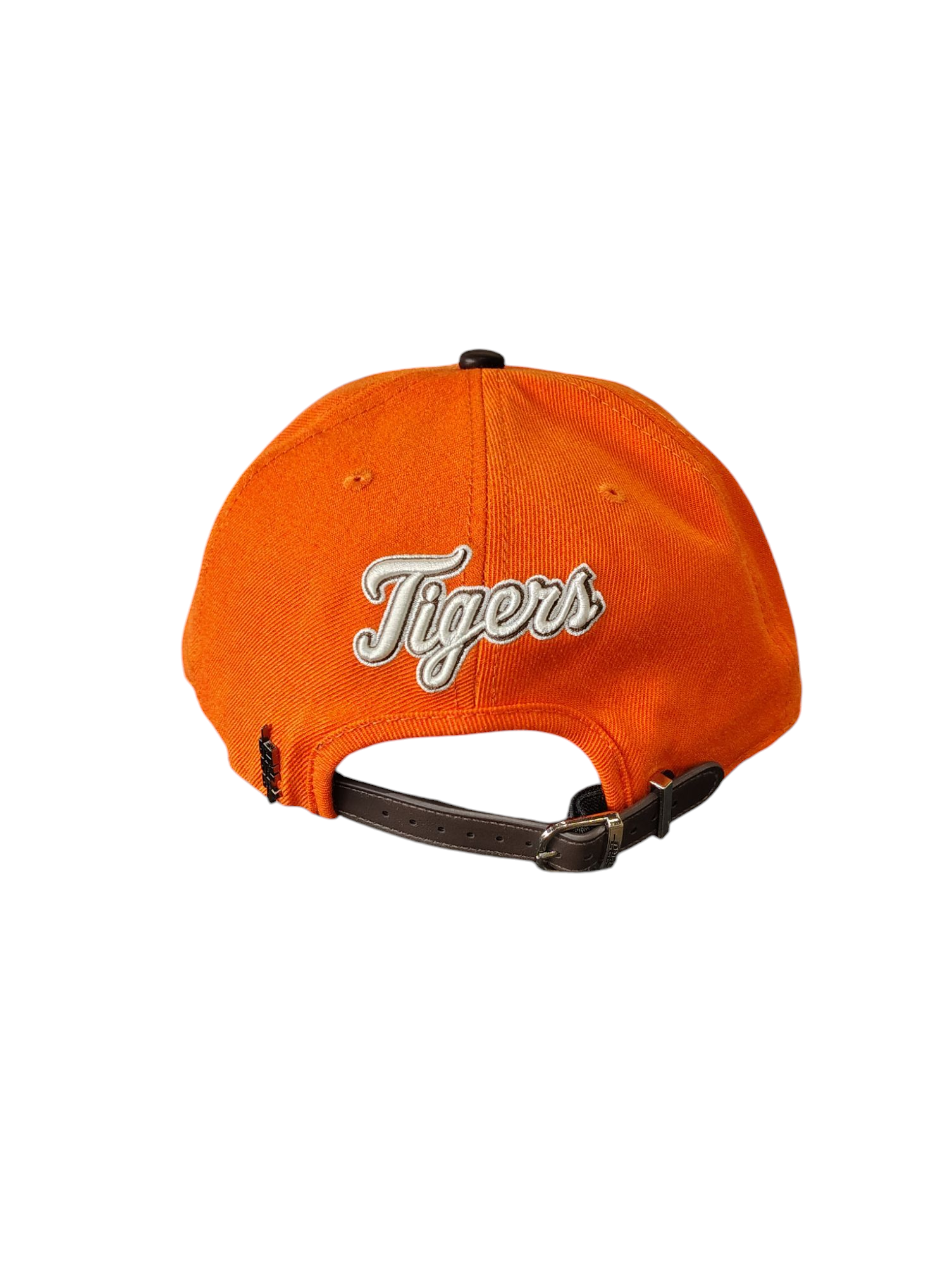 Pro Tigers Logo Embroidered Strapback ORG/BRWN