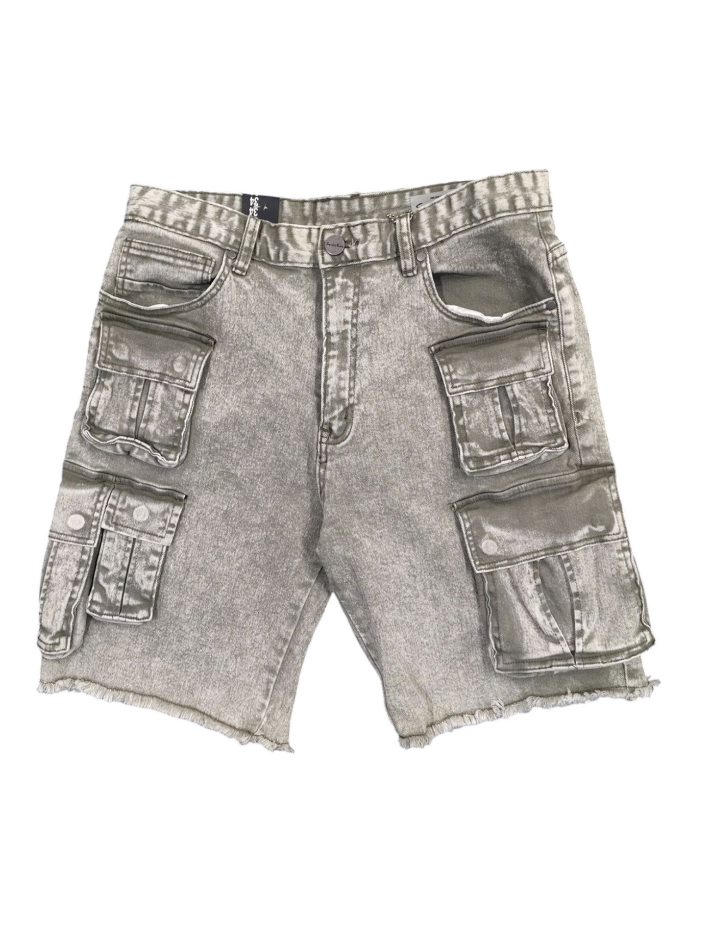 SMOKE RISE CARGO TWILL SHORTS VINTAGE ARMY – Three Thirteen Store