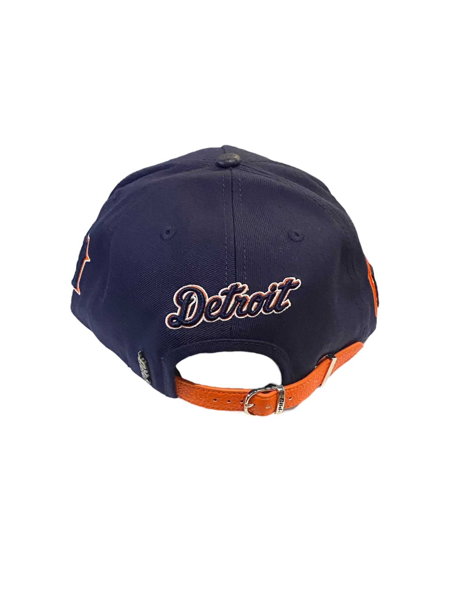 Pro Tigers Logo Embroidered Strapback Navy/Orange