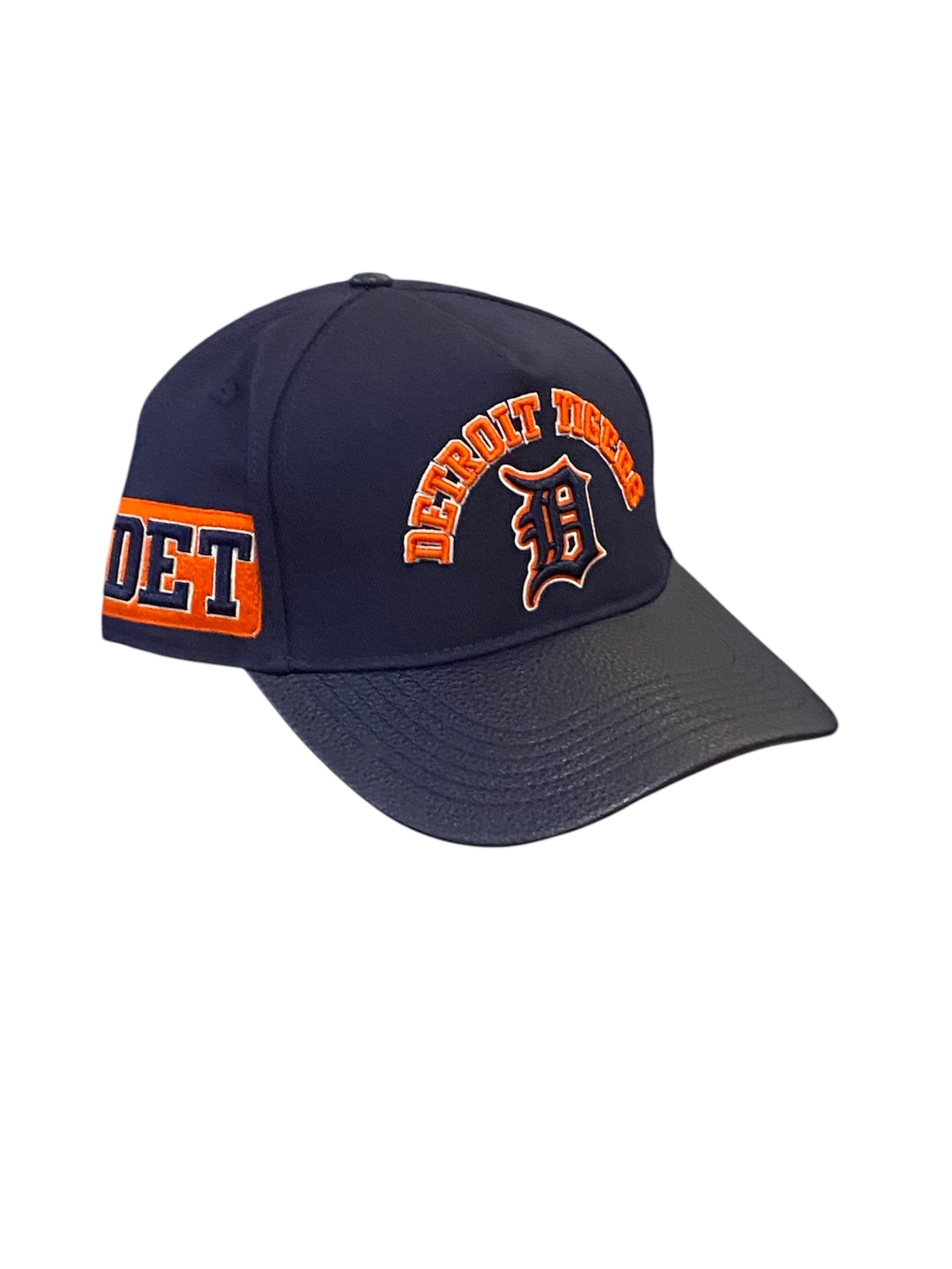 Pro Tigers Logo Embroidered Strapback Navy/Orange