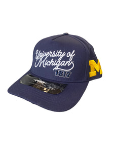 Pro Michigan Script Embroidered Snapback