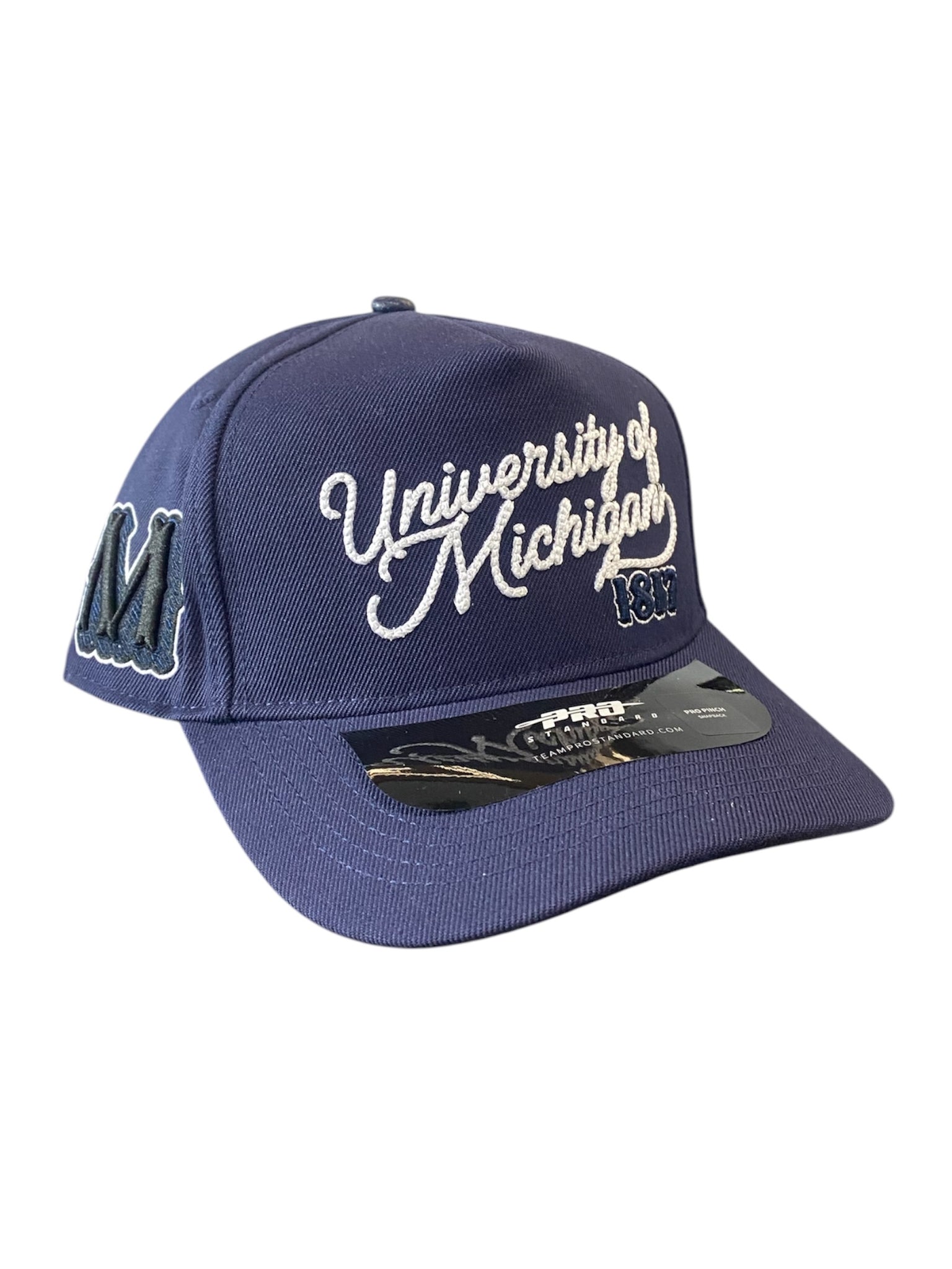 Pro Michigan Script Embroidered Snapback