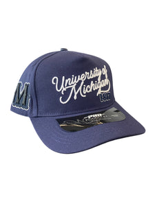 Pro Michigan Script Embroidered Snapback