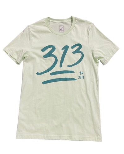 313 Tee Light Green