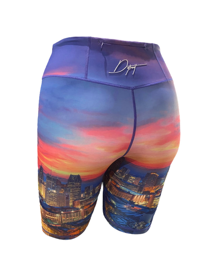 Pro Tigers Skyline Biker Shorts