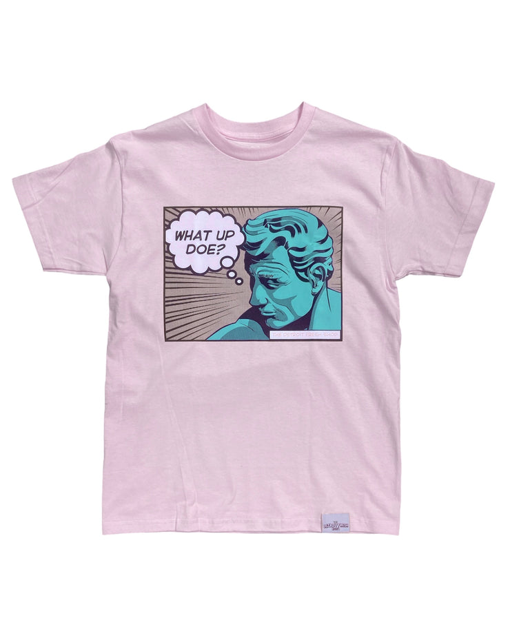 Detroit Fresh Shop What Up Doe Tee Pink