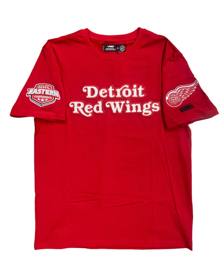 Pro Red Wings Embroidered Tee Red