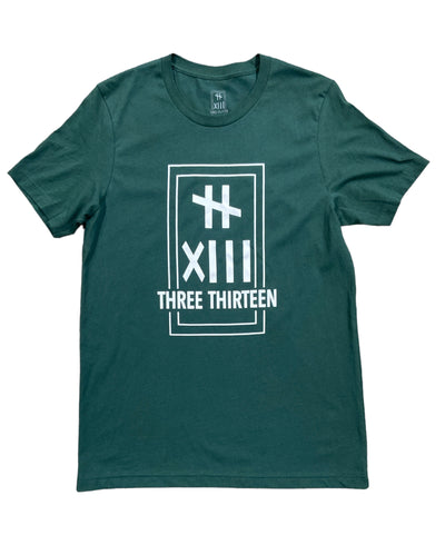 313 LOGO TEE Green