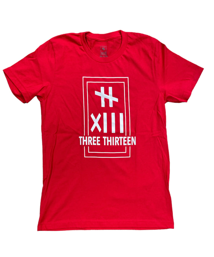 313 LOGO TEE Red