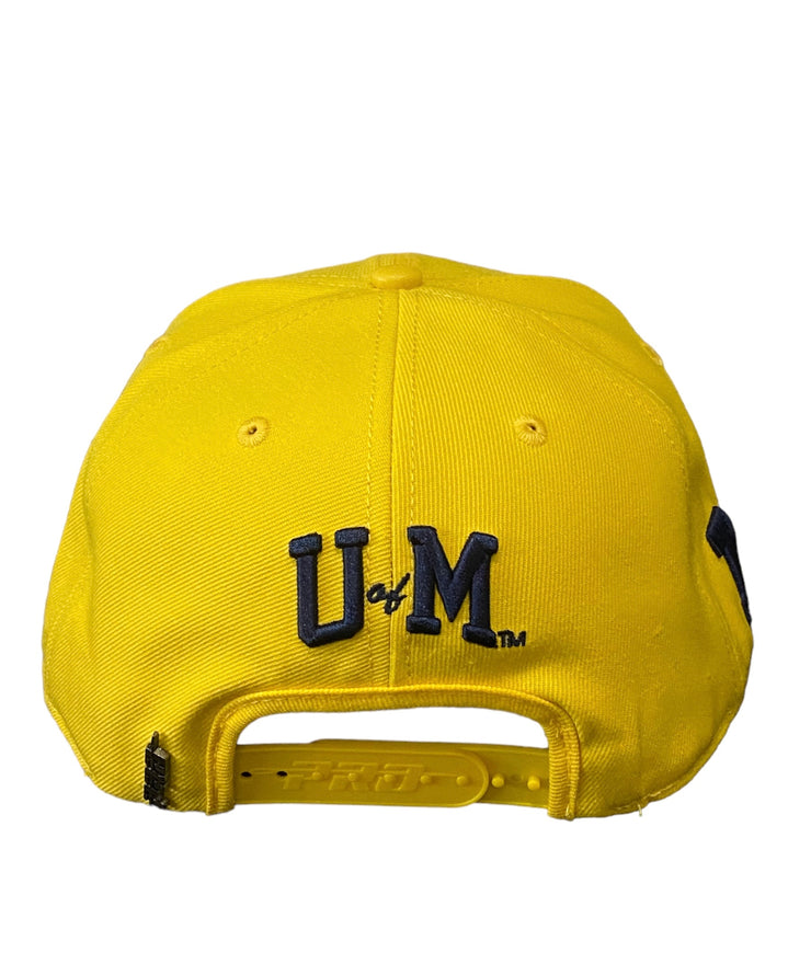 Pro Michigan Wolverines Snapback Maize