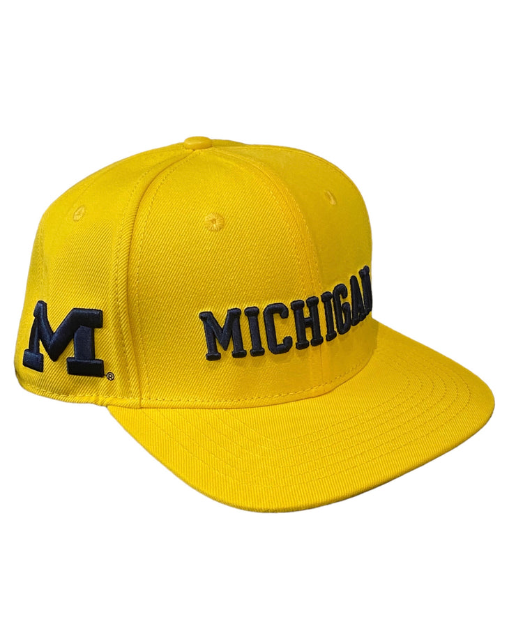 Pro Michigan Wolverines Snapback Maize