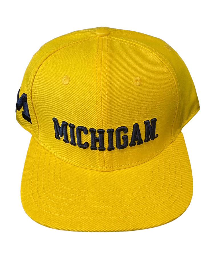 Pro Michigan Wolverines Snapback Maize