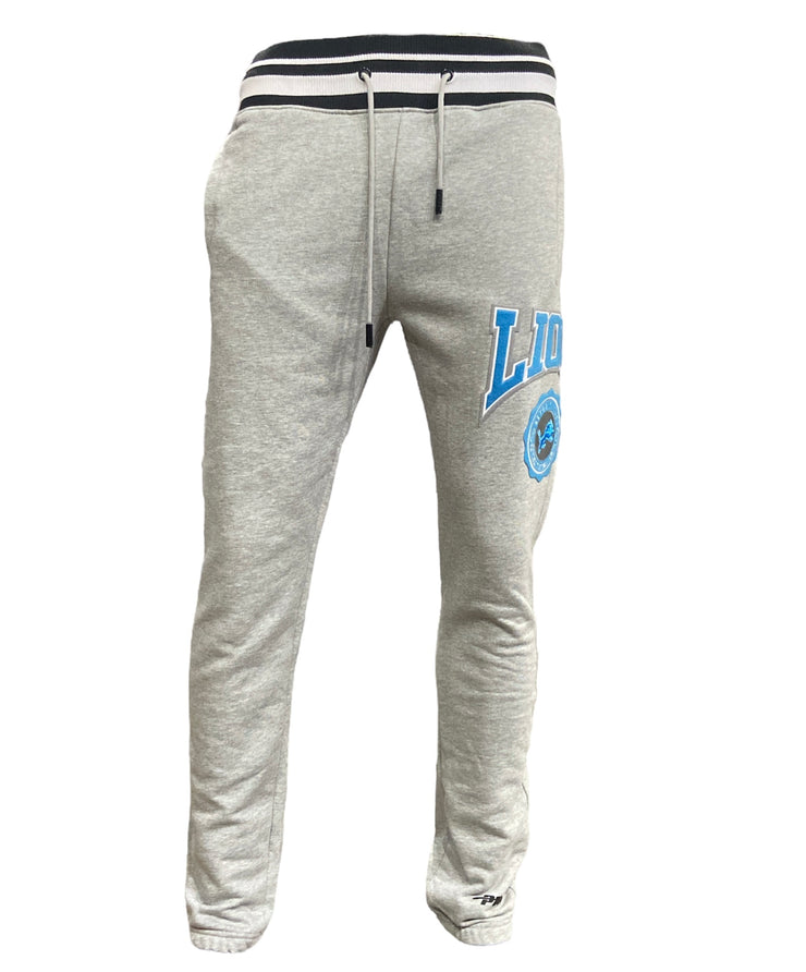 Pro Lions Crest Embroidered Jogger Gray