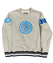 Pro Lions Crest Embroidered Sweatshirt Gray