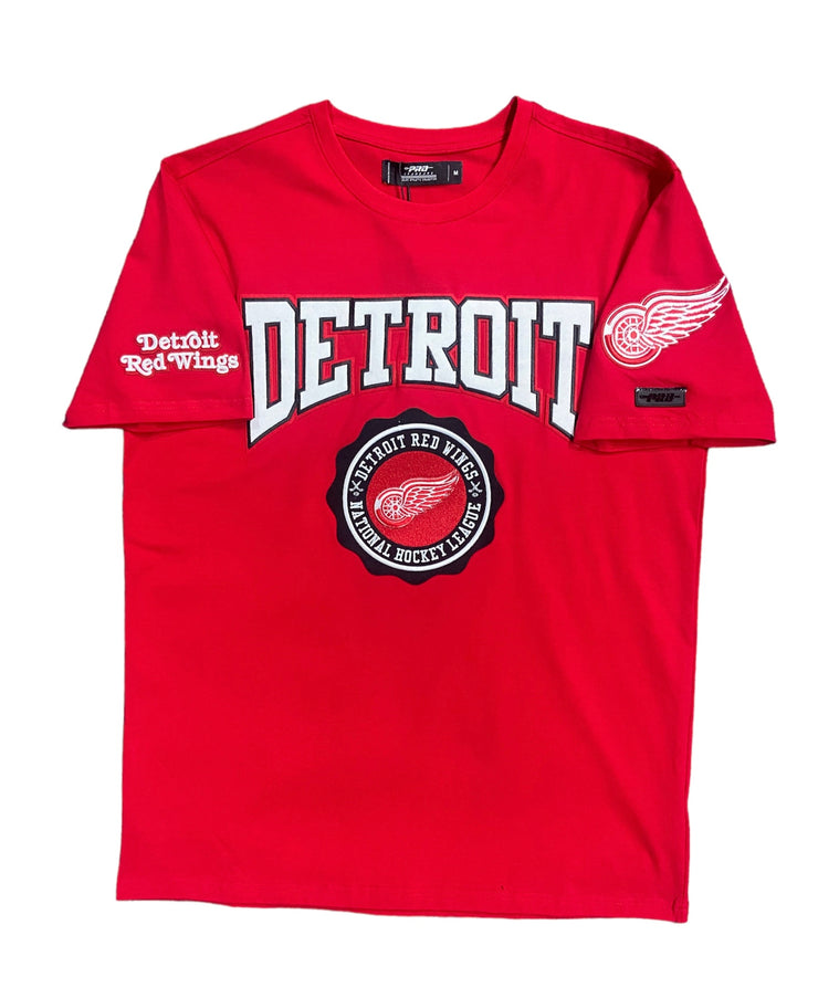 Pro Red Wings CREST Logo Tee Red