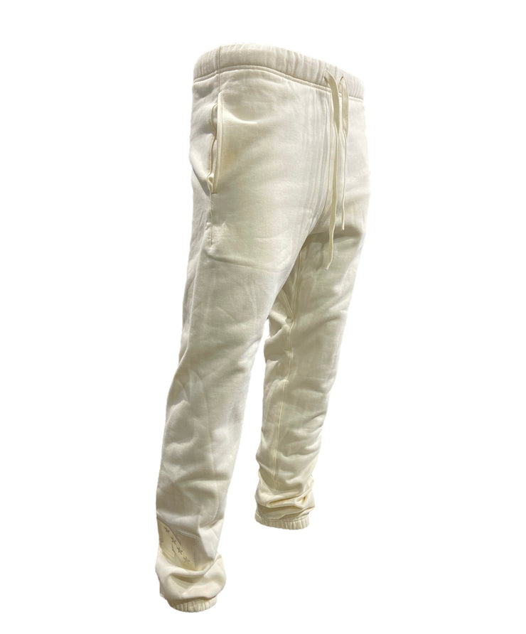 Pro Lions Logo Embroidered Jogger Eggshell