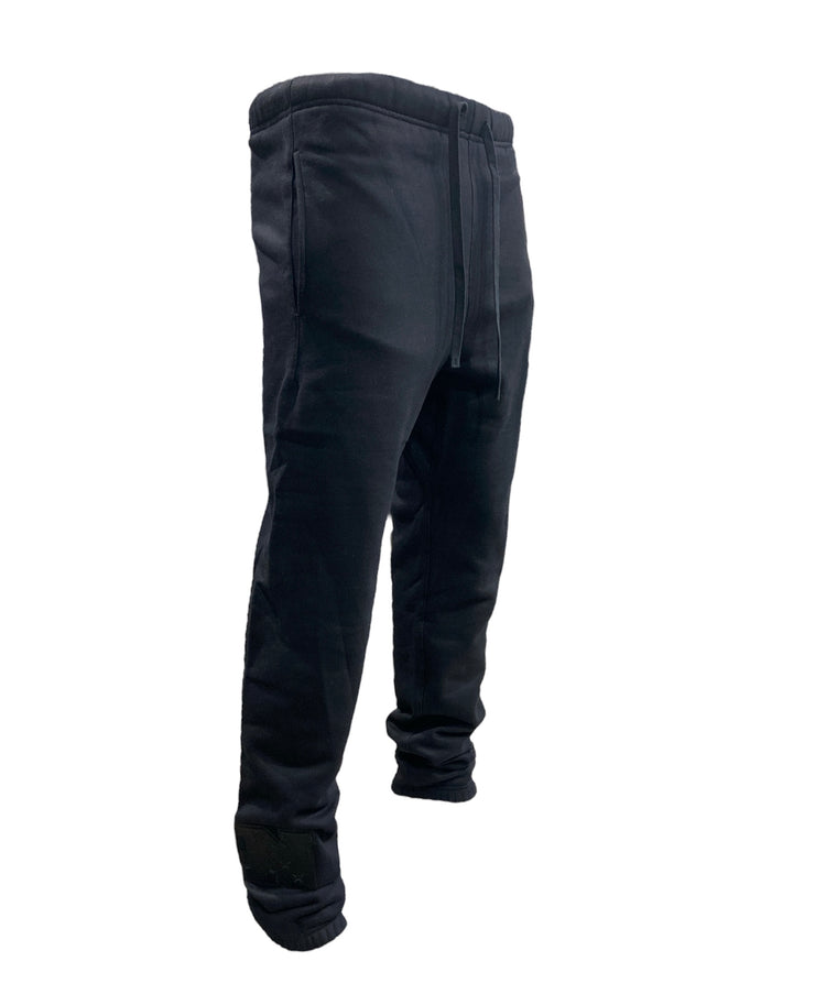 Pro Lions Logo Embroidered Jogger Black