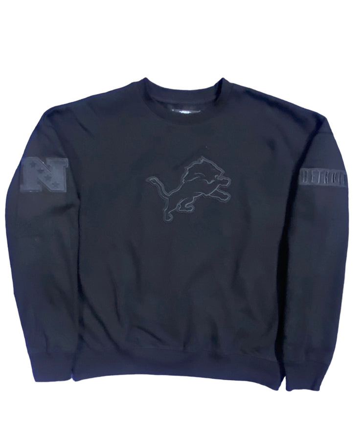 Pro Lions Embroidered Sweatshirt Black