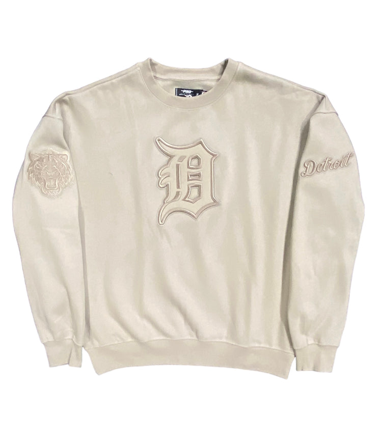Pro Tigers Embroidered Sweatshirt Taupe