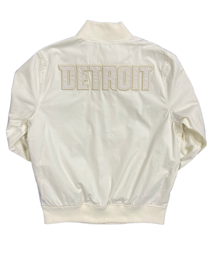 Pro Pistons Logo Embroidered Jacket Eggshell