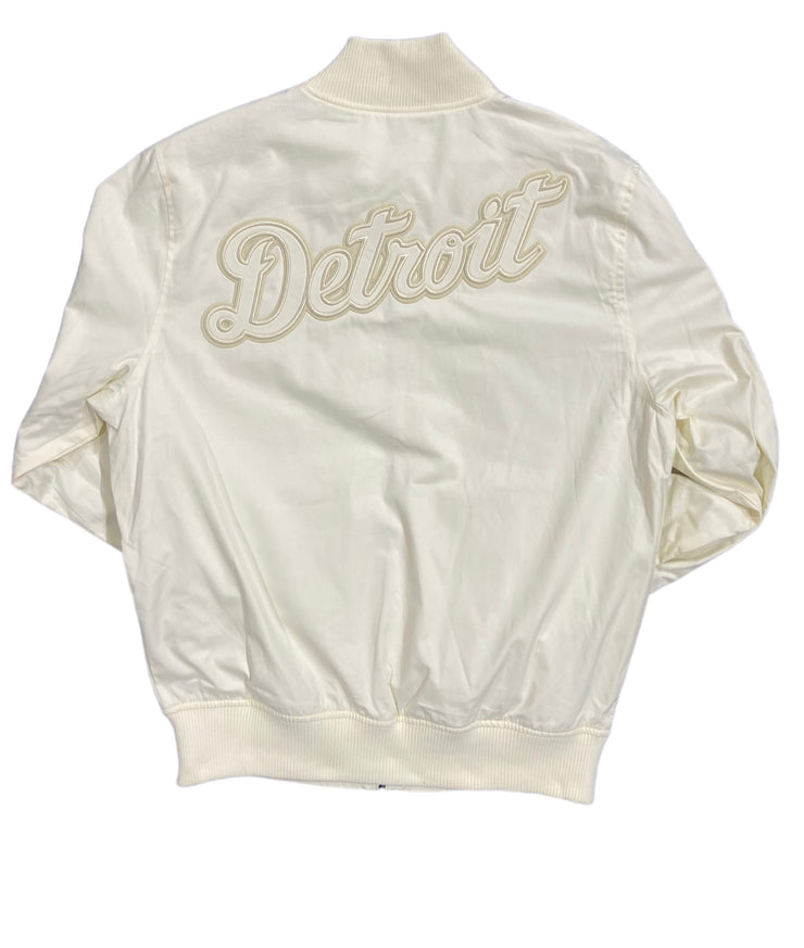 Pro Tigers Logo Embroidered Jacket Eggshell