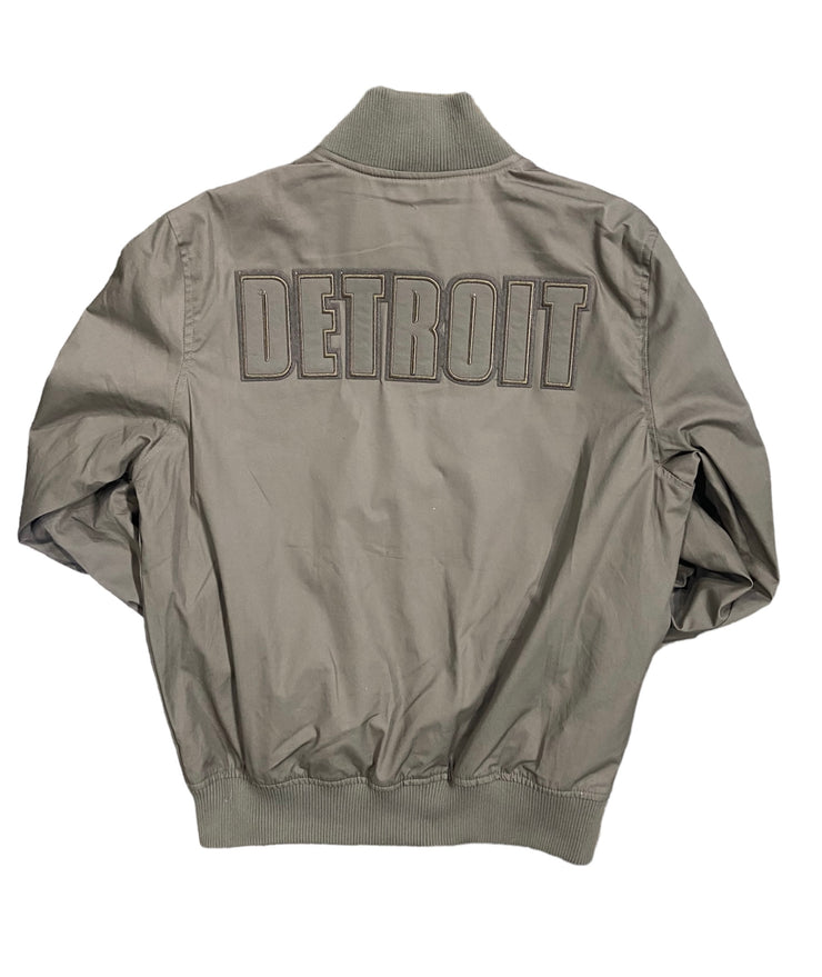Pro Lions Logo Embroidered Jacket Dark Taupe