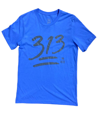 313 Tee Blue/Gray