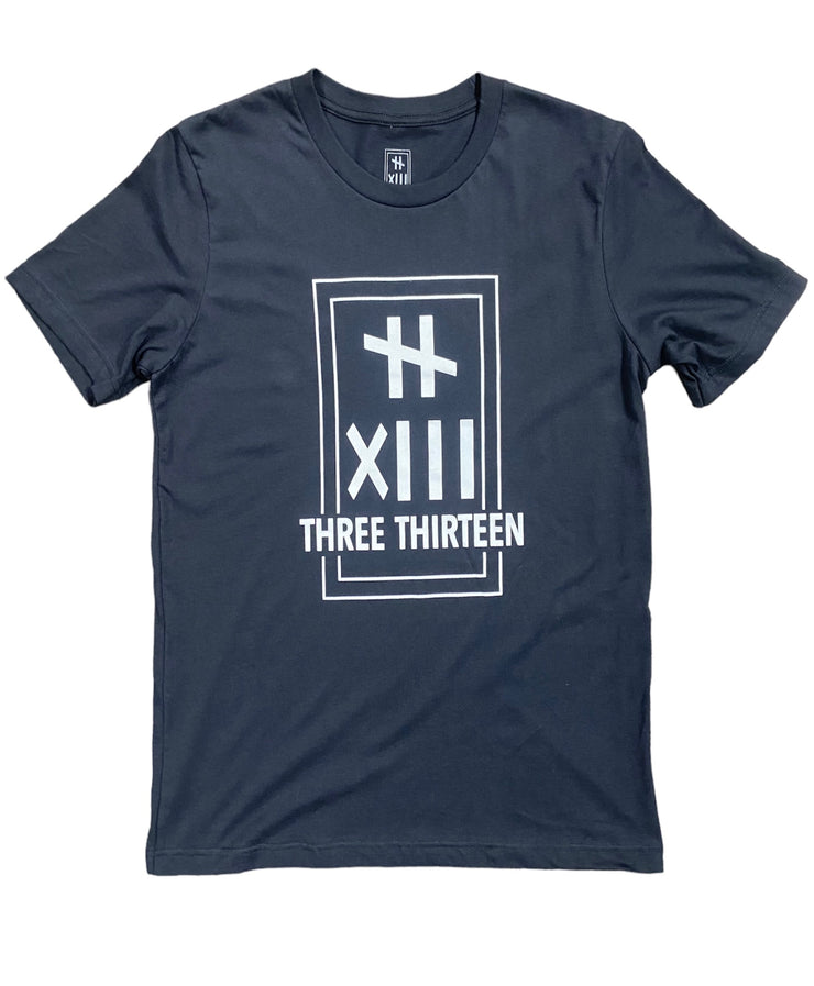 313 Logo Tee Gray