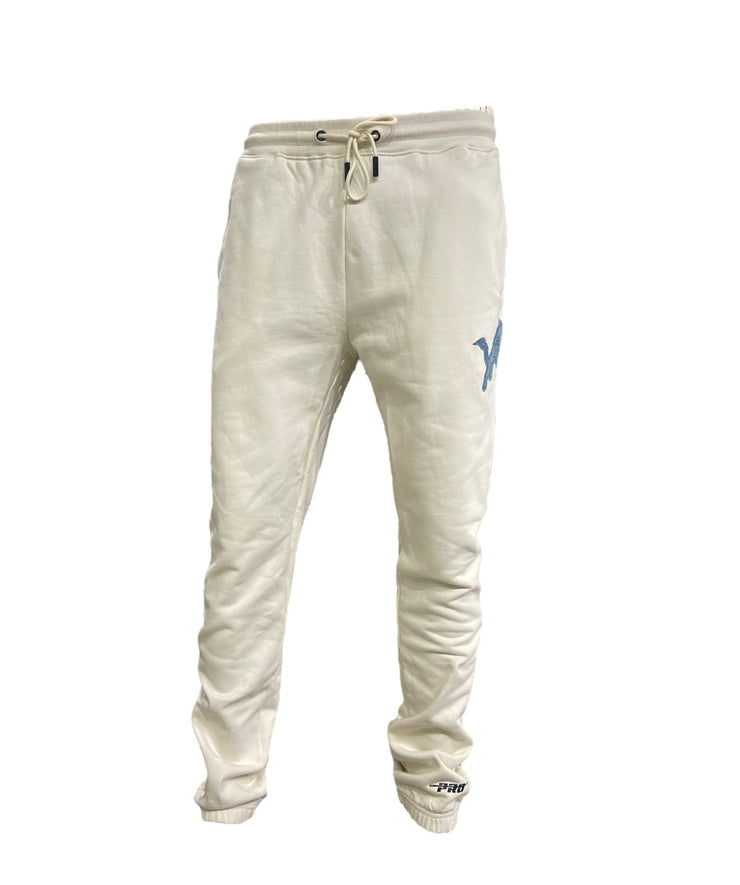 Pro Lions Embroidered Jogger Eggshell/Denim