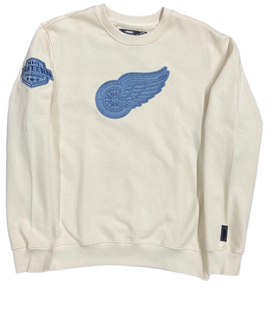 Pro Red Wings Embroidered Sweatshirt Eggshell/Denim