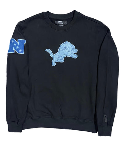 Pro Lions Embroidered Sweatshirt Black/Denim