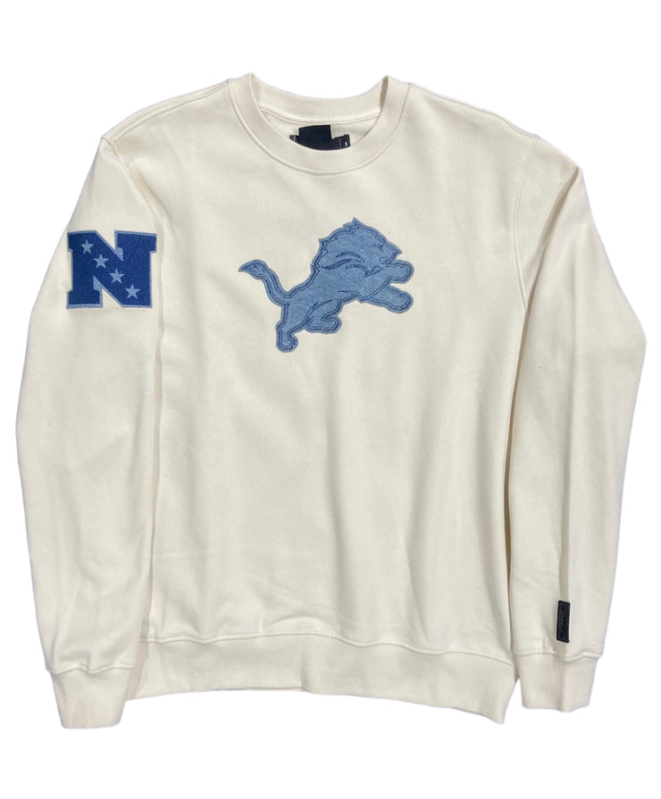 Pro Lions Embroidered Sweatshirt Eggshell/Denim